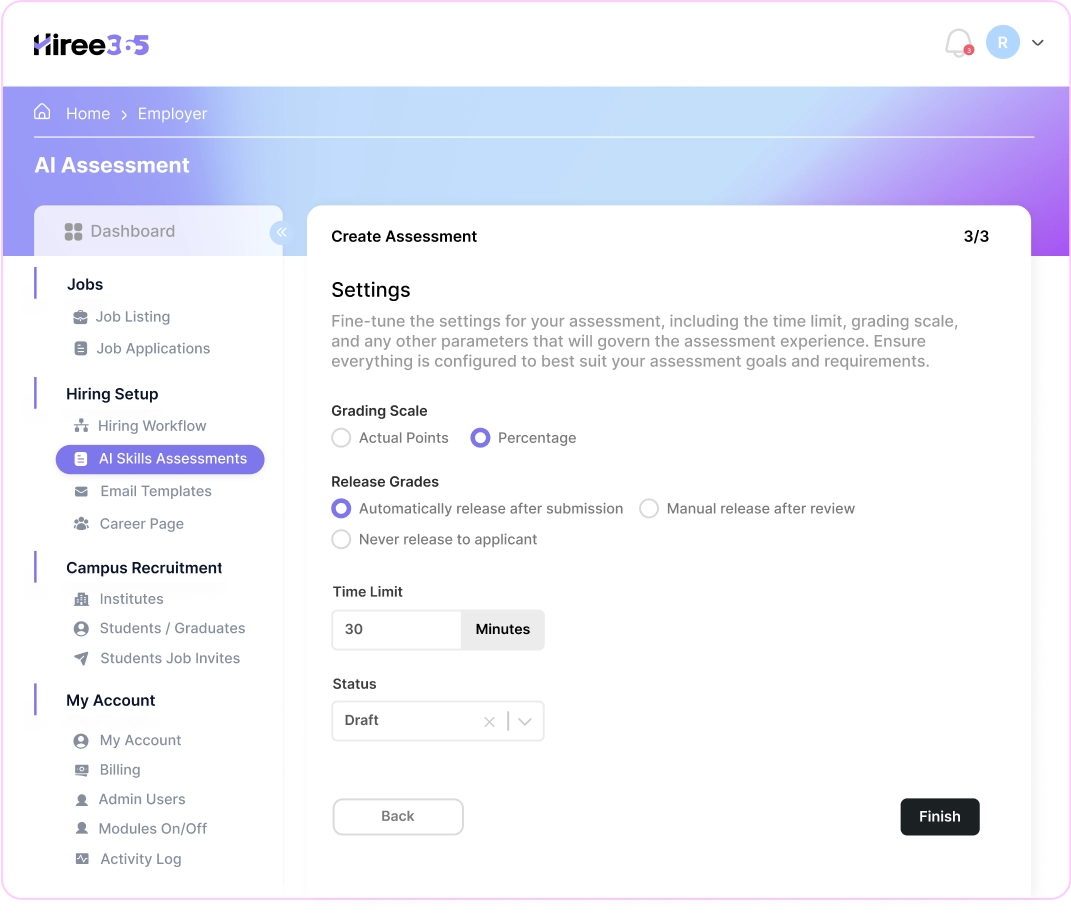 Step 1 Career page