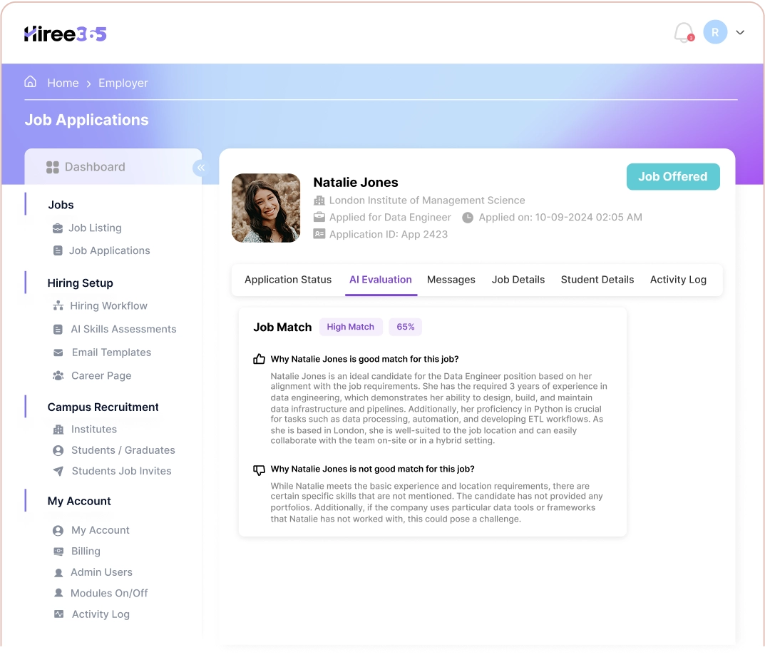 Step 1 Career page