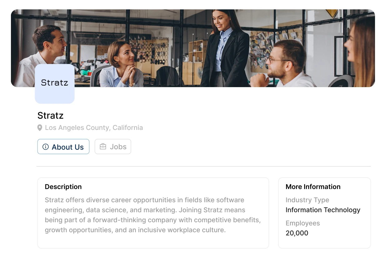 Step 1 Career page