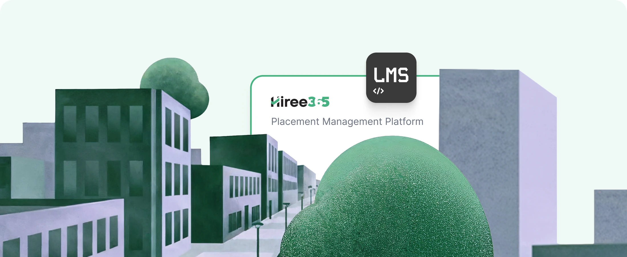 Hiree365 LMS integration dashboard turning learning activity into employability intelligence