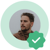 Hiree365 student profile carrying the institution's digital seal of authenticity