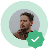 Hiree365 student profile carrying the institution's digital seal of authenticity
